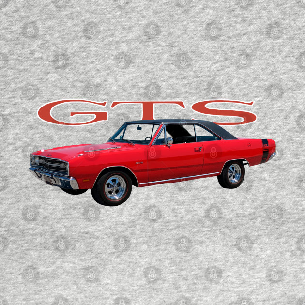 1969 Dart GTS on back by Permages LLC